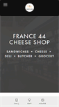 Mobile Screenshot of france44cheeseshop.com